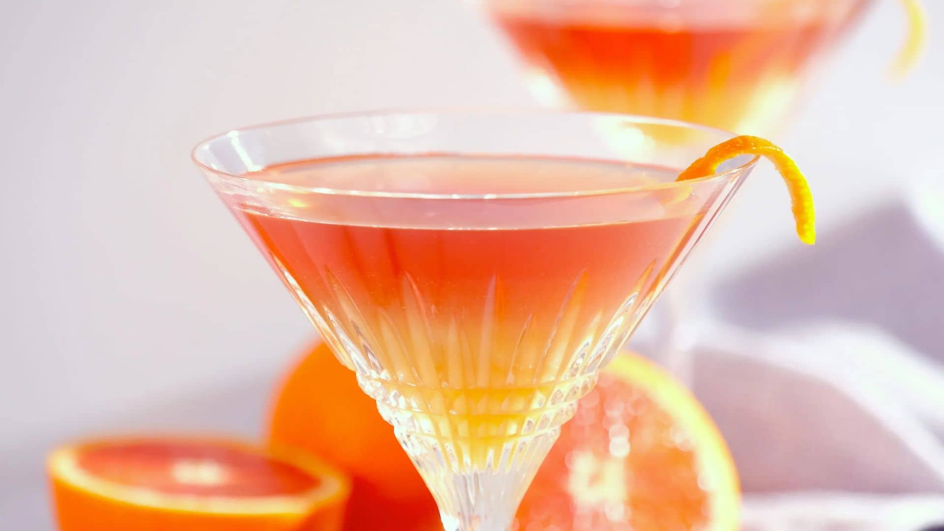 Cardamom and Orange Blossom Cocktail