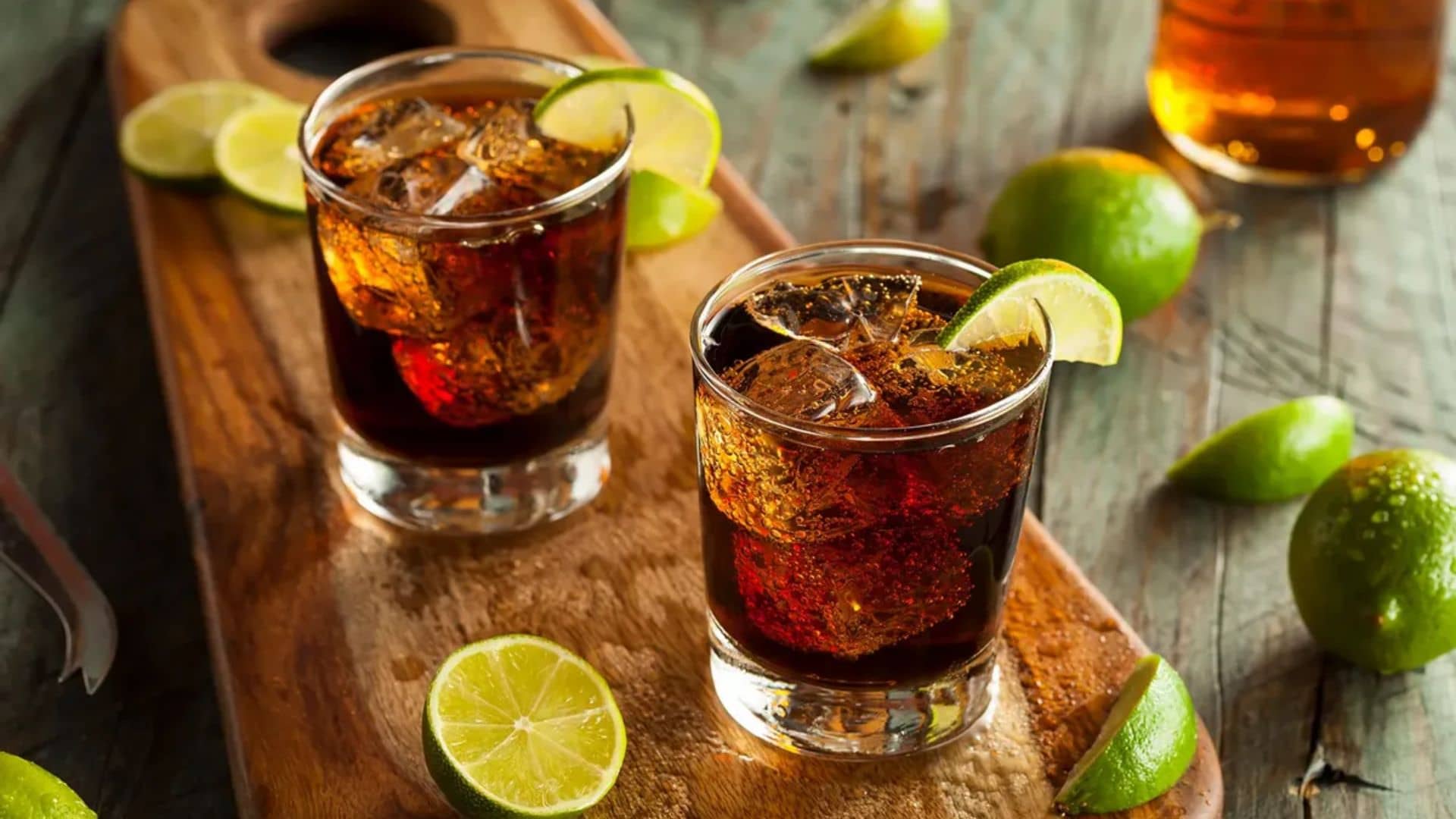Spiced Rum and Cola