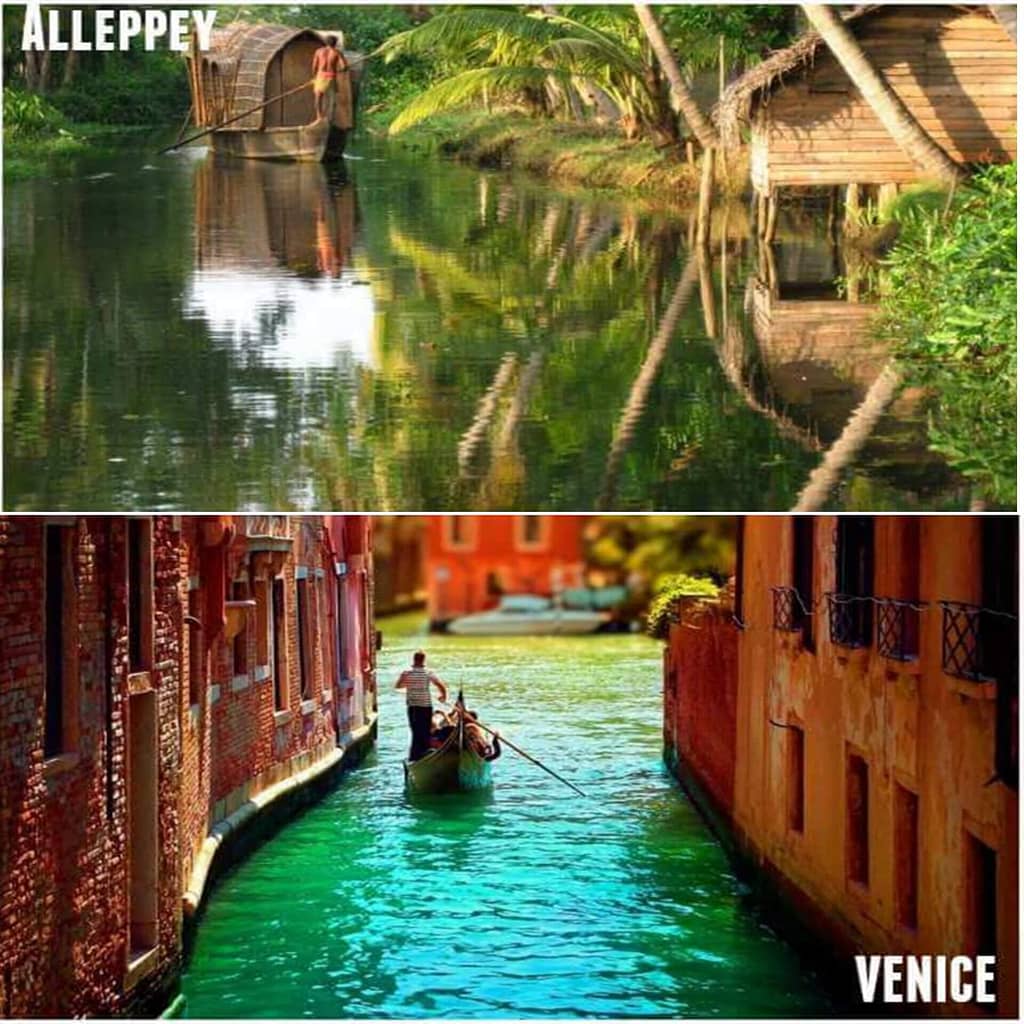 backwaters-Alappuzha-in-kerala-the-water-ways-of-venice-in-italy
