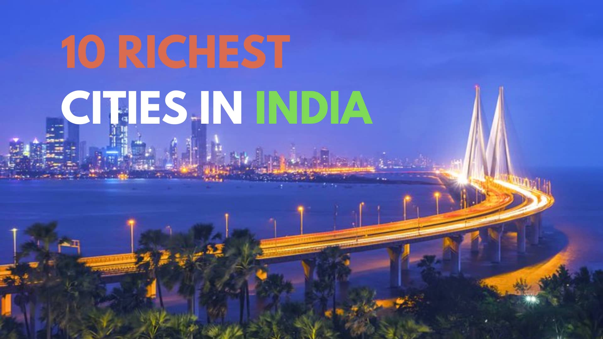 Richest Cities in india
